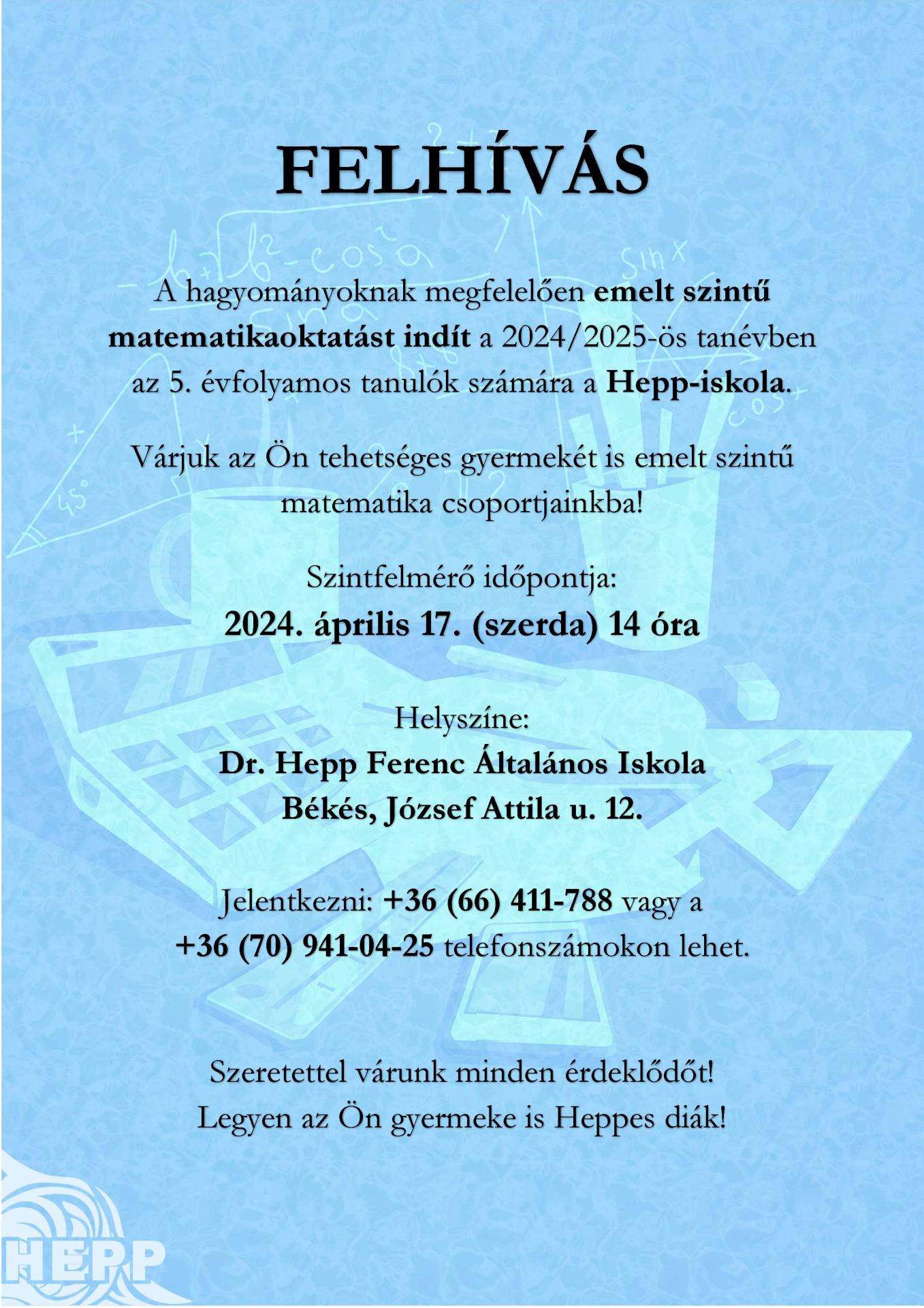 matematika szintfelmero 2024